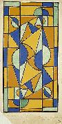 Theo van Doesburg, Color design for Dance II.